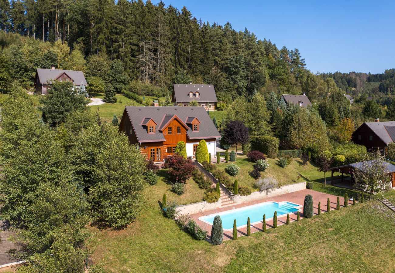 Villa i Vidochov - Villa+Pool, Stupna KSA450