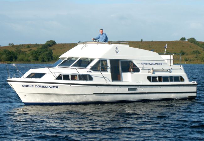 Hire a boat on Lough Erne in County Fermanagh Manor Marine Noble Commander 6/8 Berth Hire a boat on Lough Erne in County Fermanagh Manor Marine Noble Commander 6/8 Berth